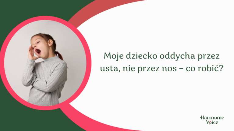 dziecko oddycha przez usta