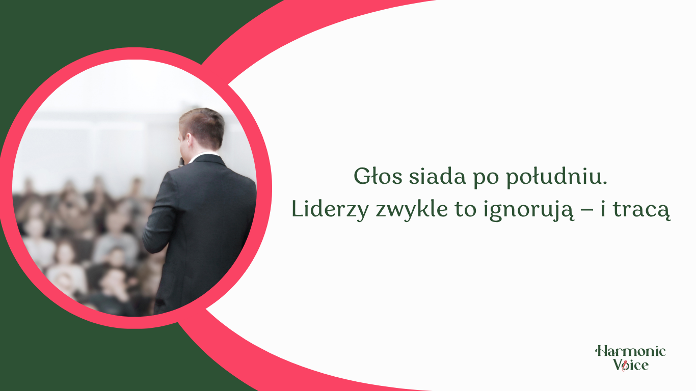 głos lider zmęczenie trening